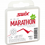 Парафин без фтора Swix Marathon Pure White DHFF, 40 г